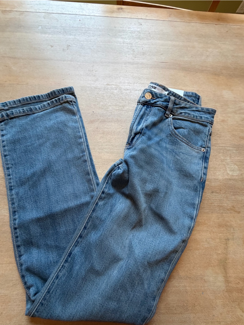 Garage Men's Blue Relaxed Denim Jeans